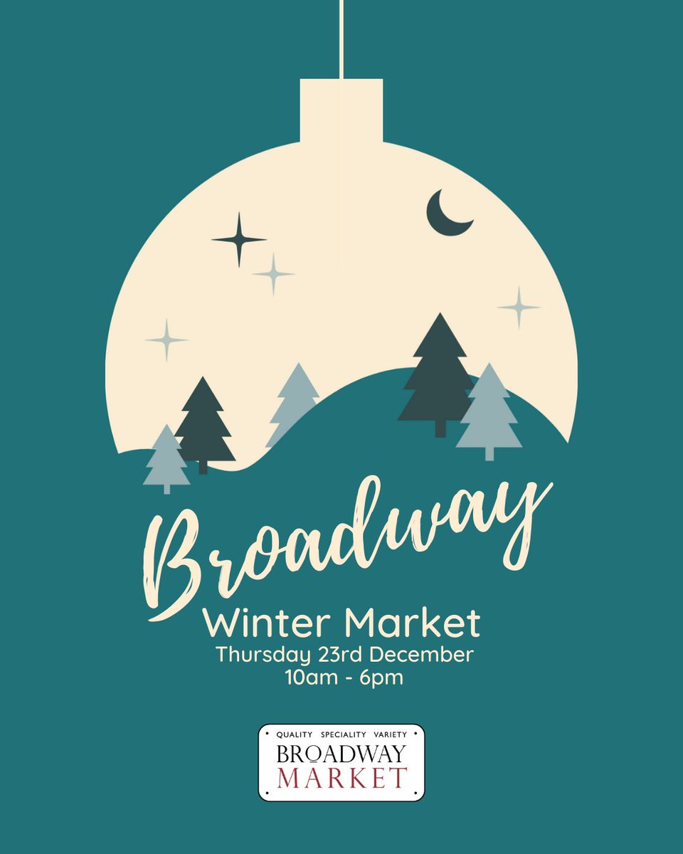 🎉 Join us for one final market before the end of the year this Thursday. While you're at it, check out the fabulous shops, bars, and restaurants too, which are open all week long!