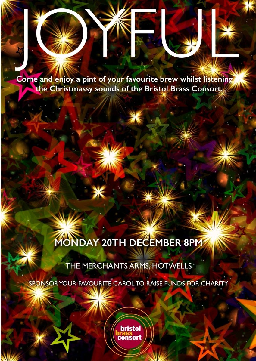 It's tonight folks!
See you there. 🎵🎅🎺📯🎄🍺

bristolbrassconsort.com/events/