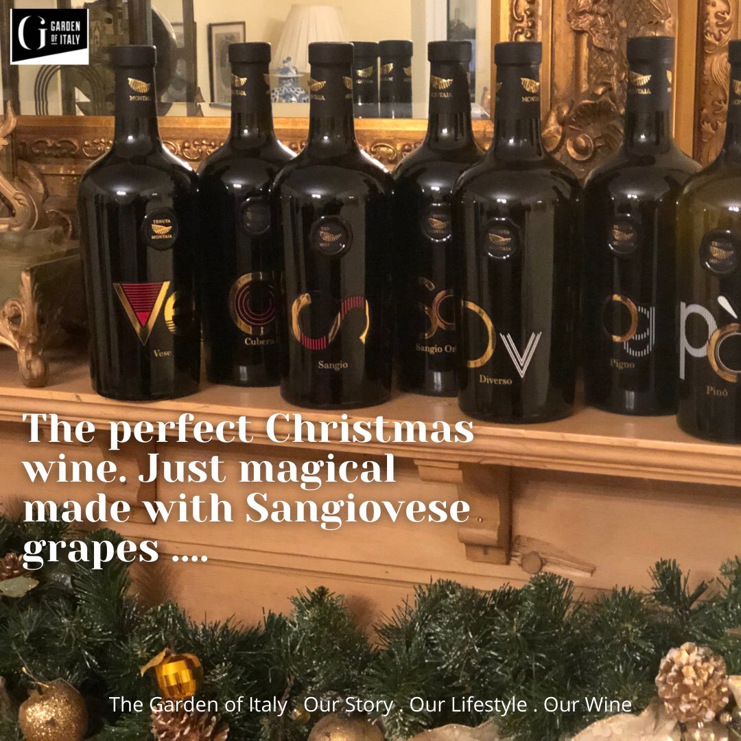 The Christmas season is the perfect time of year to thank you all for your support. The Garden of Italy team wish you and your loved ones a Merry Christmas and a Happy New Year. #italianwine #sangiovese #divinewine