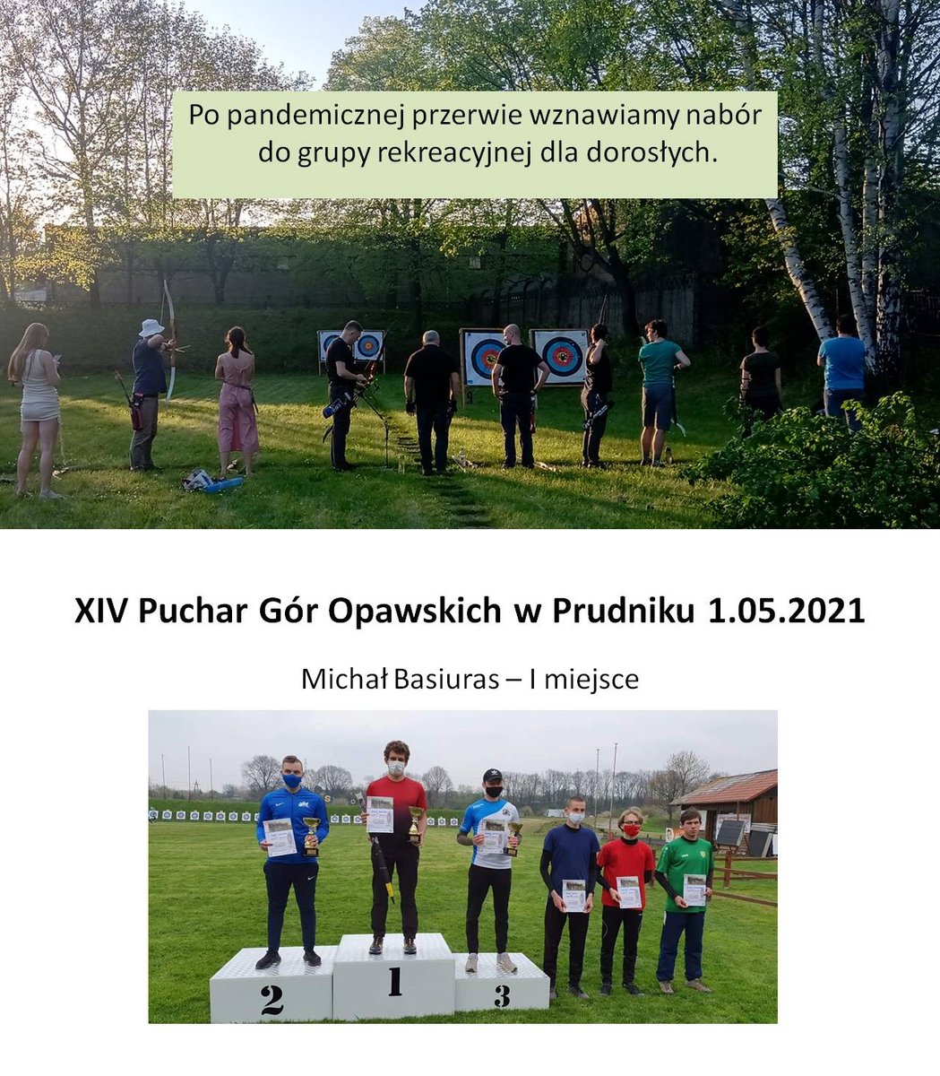 spolemarchery's tweet photo. Dzisiaj maj 2021:
#łucznictwo #sport #łódź #trening #zawody #medale #puchar #podium #wygrana #wspomnienie #maj #maj2021 #czaswolny #aktywnoscfizyczna #lozanna #sezon #aktywnywypoczynek #podsumowanie #sportlover #sukces #hardwork #bałuty @lodzkocham @ksspolem https://t.co/fUwEgKjydW