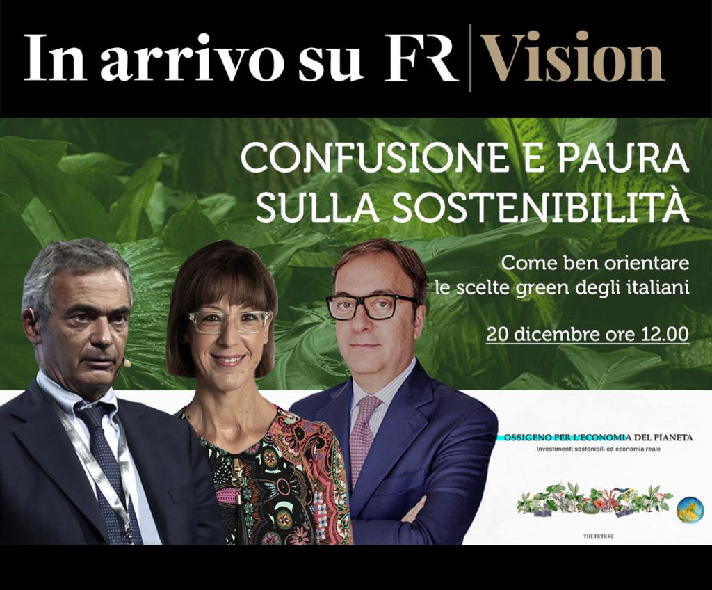 FocusRisparmio's tweet photo. 🗓️ Oggi in streaming su FR|Vision l'aggiornamento del Rapporto Assogestioni-Censis. Si fa luce sulle scelte d'investimento sostenibili degli italiani e sui modo per ben orientarle.
📍 Appuntamento alle 12:00 sulla piattaforma https://t.co/YBANJWowTn https://t.co/mV57XbFmzC