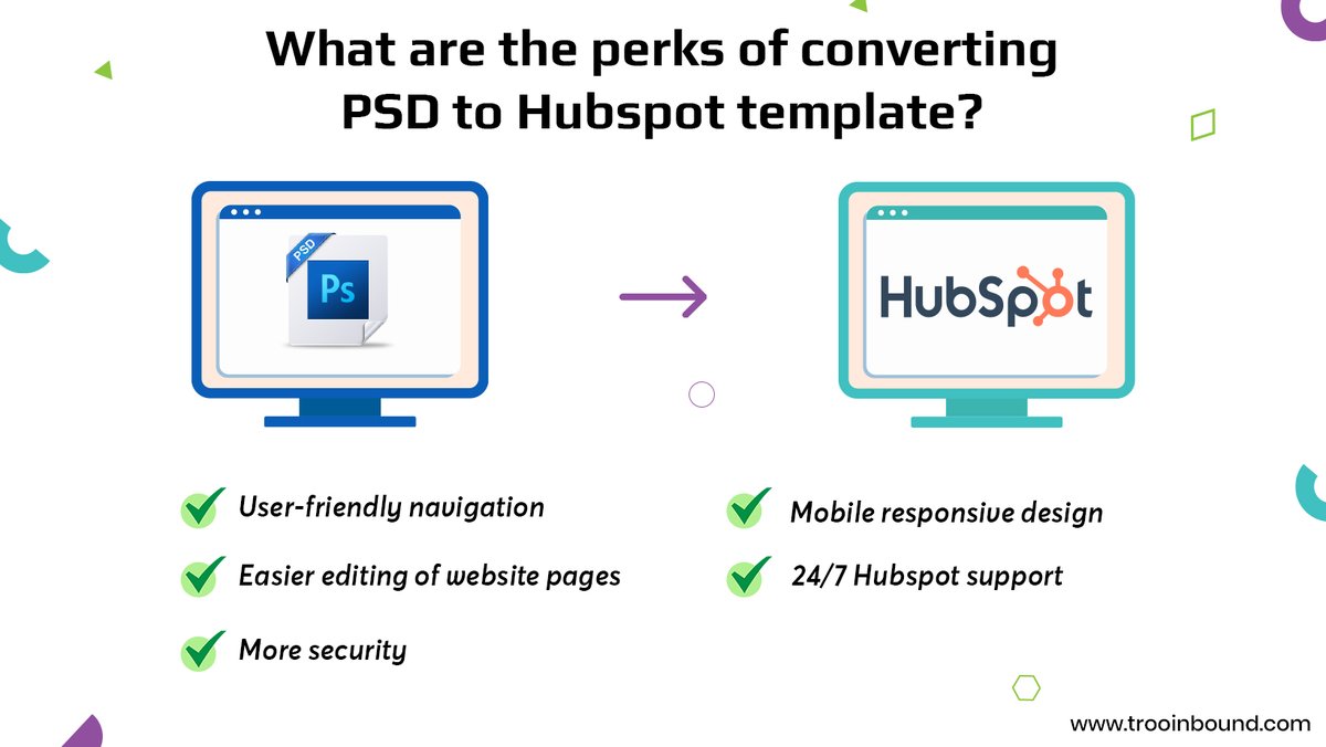 trooinbound's tweet image. Do you want to turn your PSD into a Hubspot template quickly and effectively? We are here to do it for you.
Visit our page for more:- trooinbound.com/psd-to-hubspot…
#websitedevelopment #PSDtoservice #hubspotdevelopment #psd #webdevelopment #hubspottemplate