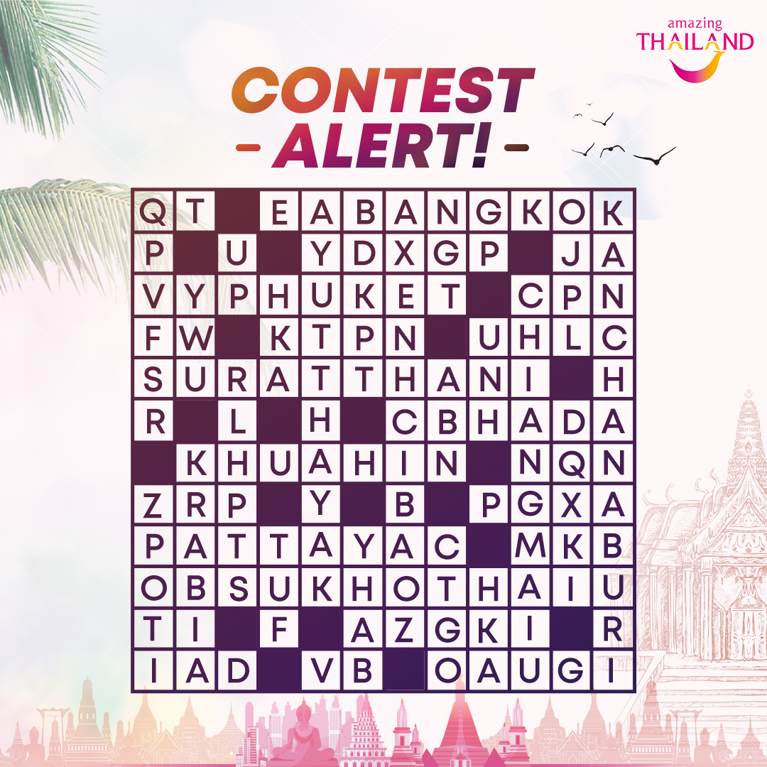 tat_india's tweet photo. 🥁Contest Time! 🥁

We’ve listed a few cities for you, and all you have to do is: 
Name the 10 cities in the comments below 
Tag your 3 friends 
Follow us on @tat_india 

The contest is live from 21 - 23 December and 3 lucky winners get a chance to win exciting Thai Goodies 🤩 https://t.co/xv4lCdYz1S
