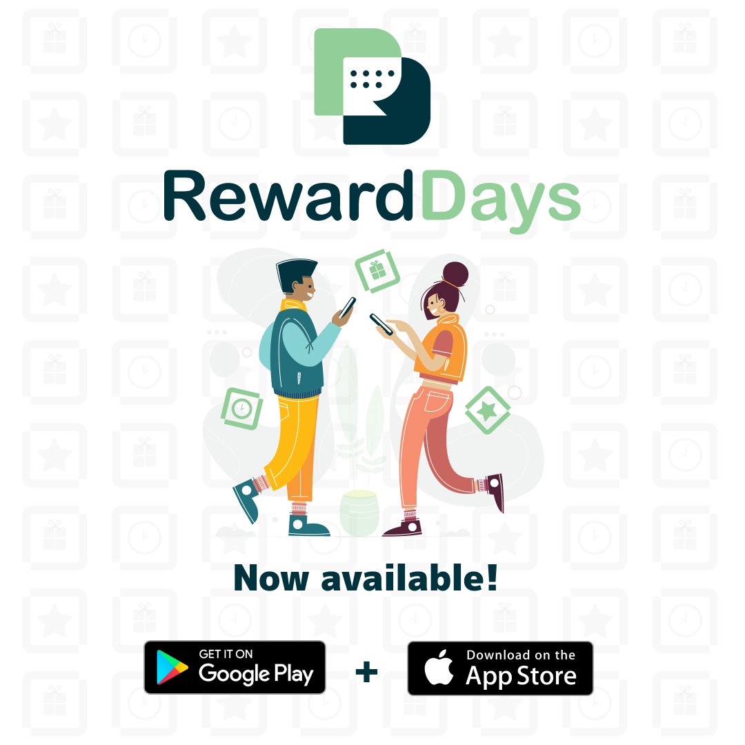 RewardDays's tweet photo. RewardDays is now available to download from the Apple and Android app stores! 

Android: https://t.co/kWD5S5Qvvk
Apple: https://t.co/yYa2YP0MsE

The rewards start in January, so anyone looking for some help keeping their New Year's Resolutions in 2022 should check it out 👆 https://t.co/RzTCXMFCfF