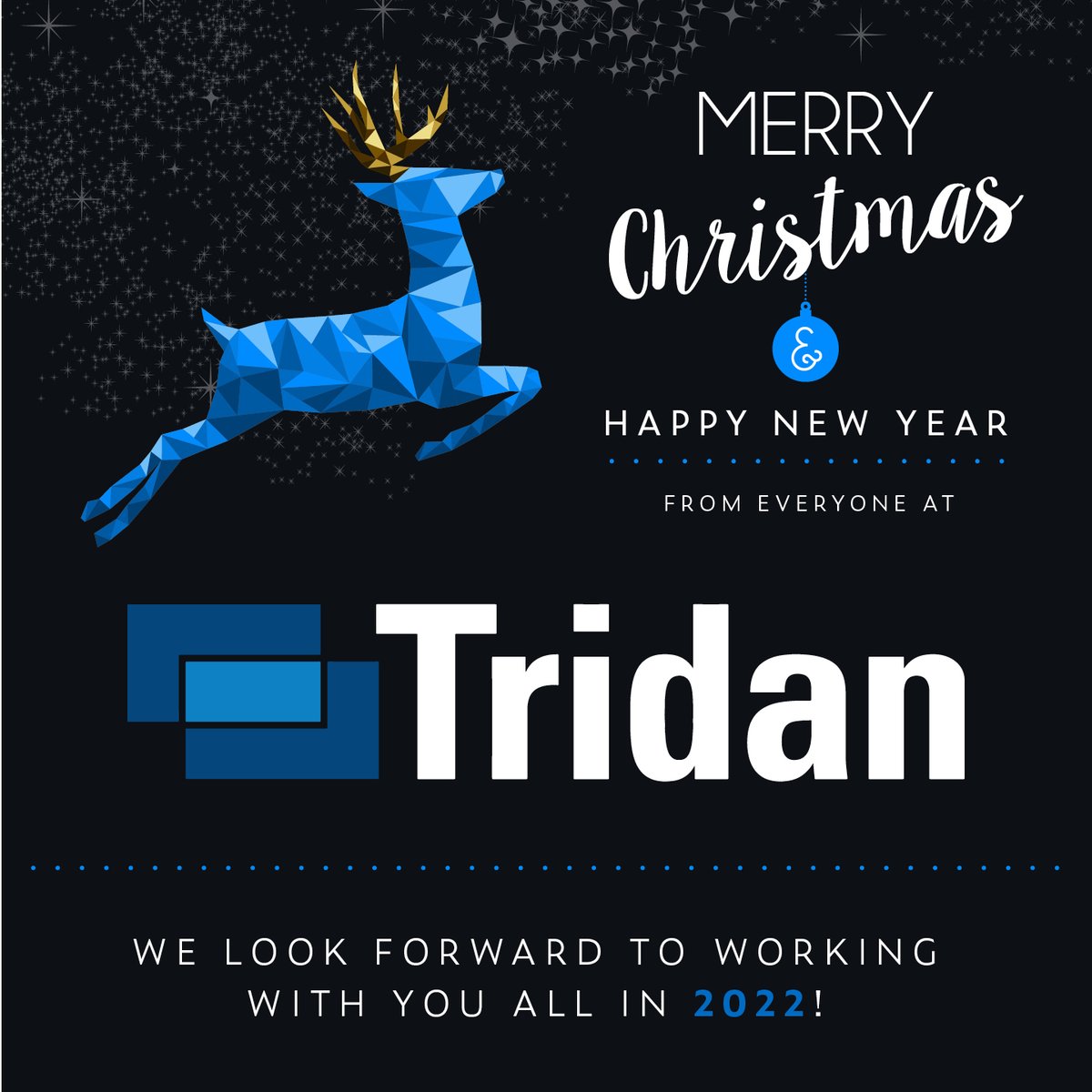 TridanEngLtd's tweet photo. Wishing you all a Merry Christmas and a Prosperous New Year from all the team at Tridan Engineering.
#letsgetthroughthis #xmas2021
#engineering #cncmachining #as9100 #subcontracting #ukmfg #merrychristmas https://t.co/lCbuTS11nD