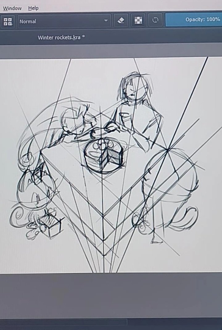 Perspective is fun!✌ Sketching this was probably the most peaceful moment I had yesterday :')