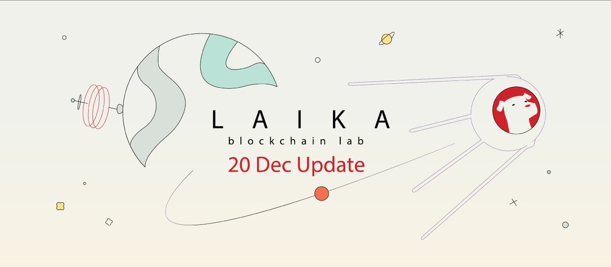 getlaikaapp's tweet photo. 1/
Hey BUIDLer!! We want to show you guys a little update of our beloved Laika :))) https://t.co/GMBUWKvkVV