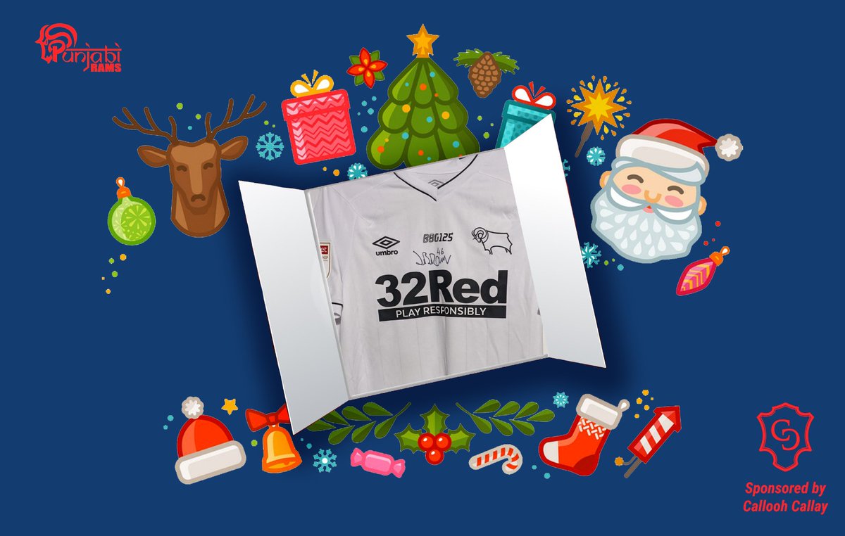 PunjabiRams's tweet photo. 🗓️🎄 20th DECEMBER 🎄🗓️

Our prize today is a @jordbrown4 signed BBG125 DCFC Home Shirt!

Simply like ❤️ and RT this tweet to be in with a chance to win.

Winner announced at 6pm.

#dcfc #dcfcfans https://t.co/2vVmDCpRCl