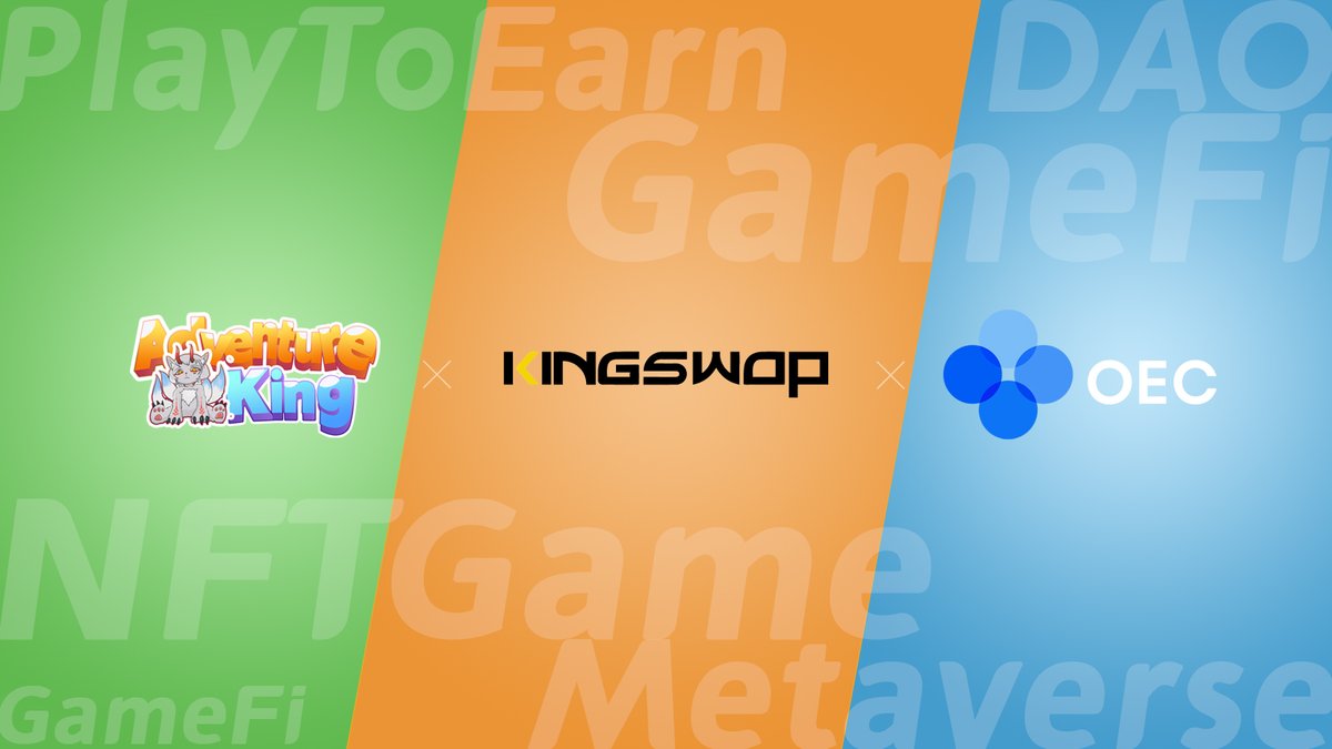 adventureking_'s tweet photo. 🦊🥳👏We will cooperate with @KingSwap3 ， the game will be launch in @OECnetwork . 🔥👏

🎮🔥We will announce some news later,  stay tuned！
#OEC #GameFi #NFTGame #PlayToEarn https://t.co/1wAHy5lJte