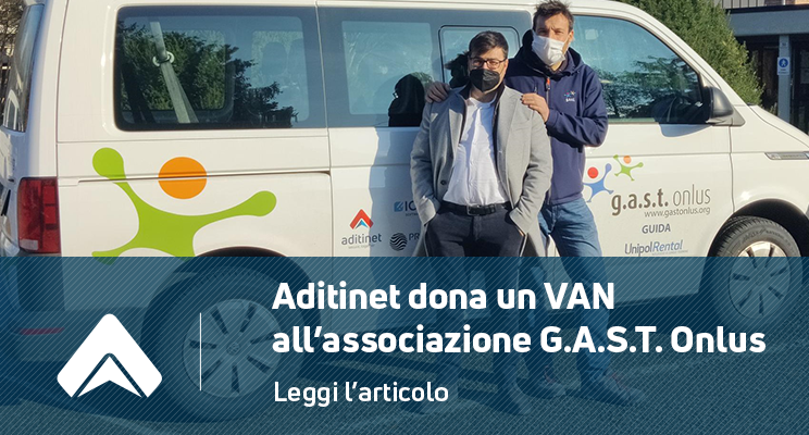 AditinetConsult's tweet photo. #Aditinet dona per #Natale un #VAN per il trasporto dei ragazzi diversamente abili dell'associazione G.A.S.T. Onlus, che in Emilia-Romagna avvicina allo sport persone svantaggiate a causa di disagi connessi a situazioni psico-fisiche invalidanti.https://t.co/Ncw8kZVW6y https://t.co/tkf5h08TZG