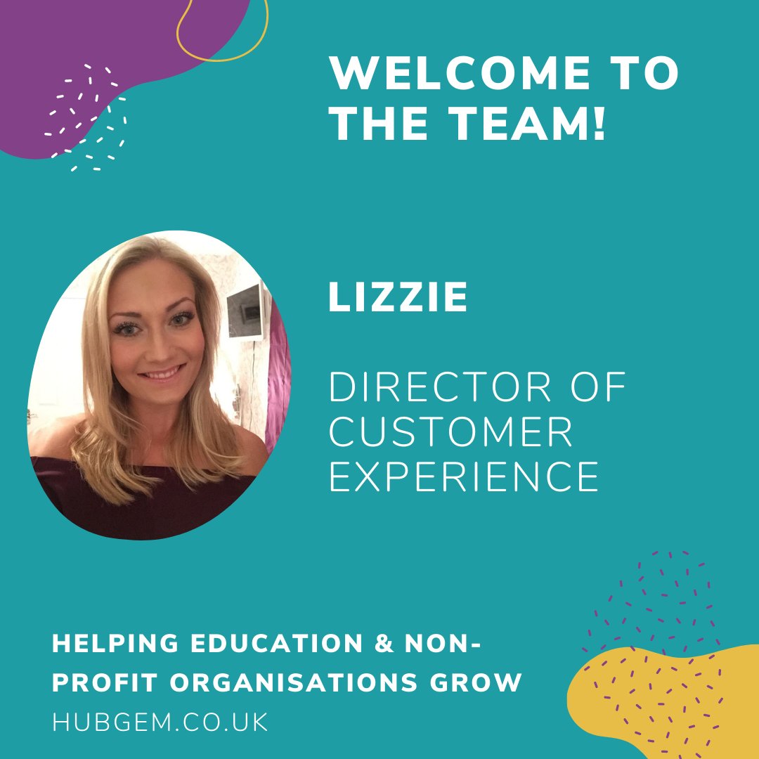 HubGemMarketing's tweet photo. Delighted to welcome our new Director of Customer Experience - Lizzie! She has years of experience across independent school and non-profit sectors, and has used (and implemented HubSpot! She joins our leadership team to help us navigate this exciting period of growth! #welcome https://t.co/nql5I7Xp6P