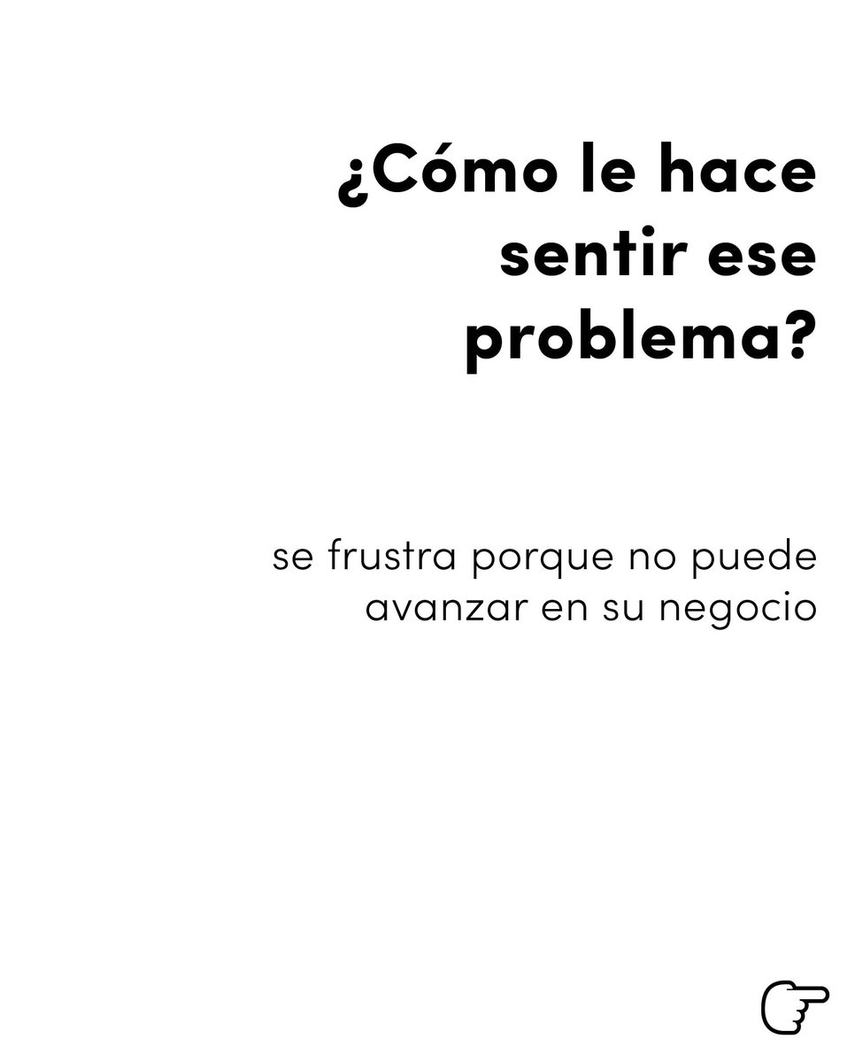 veralidad's tweet image. ✔¿Qué problema soluciona tu servicio?
✔¿Quién tiene ese problema?
✔¿Cómo le hace sentir ese problema?
✔ ¿Qué conseguirá gracias a ti y cómo se sentirá entonces?
✔¿Qué dudas puede tener?