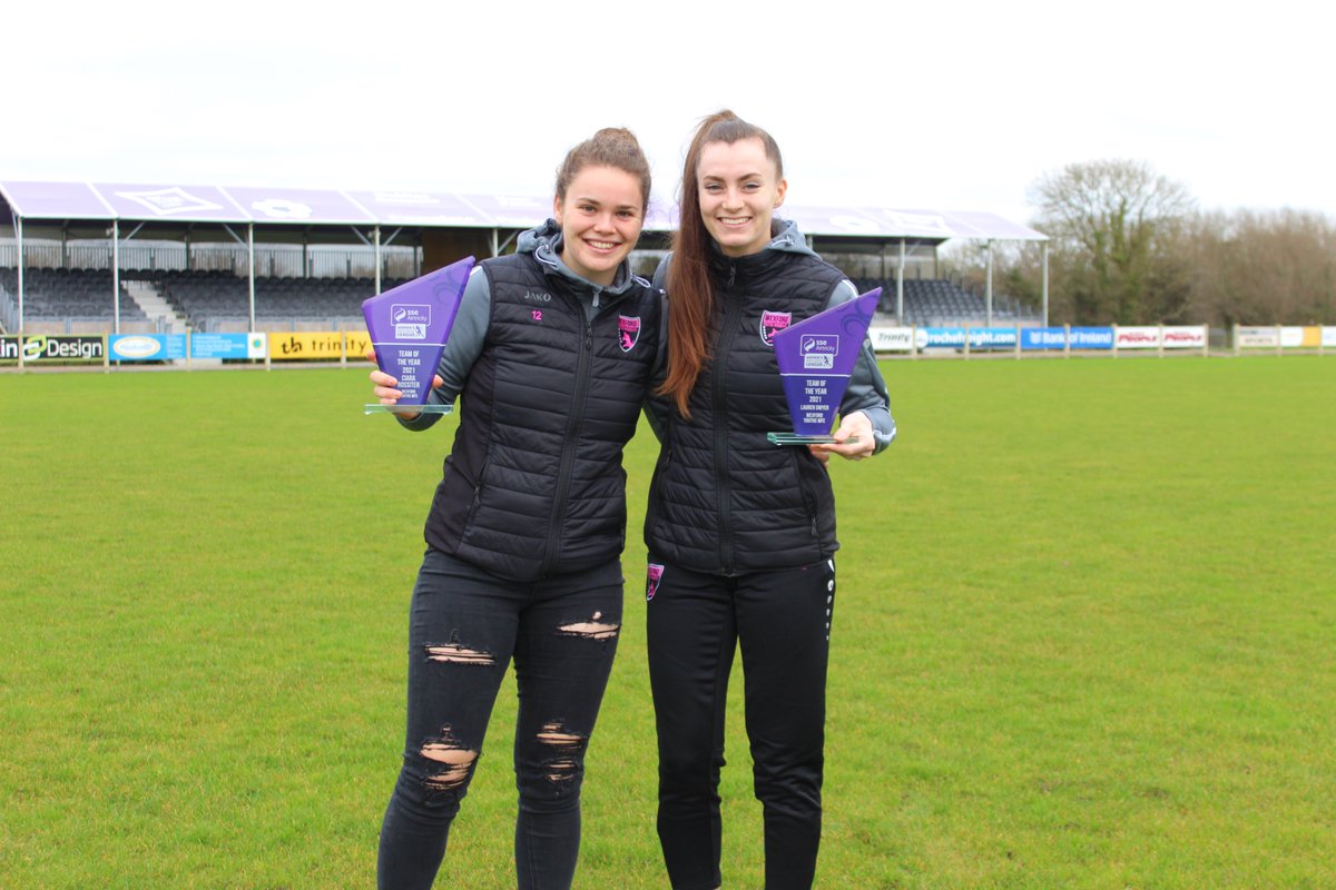 LOI Women (@loiwomen) on Twitter photo WINNER, WINNER 🏆
@YouthsWomen duo <a href="/ciararossy/">Ciara Rossiter</a> & <a href="/laurendwyer5/">Lauren Dwyer</a> with their 2021 <a href="/sseairtricity/">SSE Airtricity</a> #WNL Team of the Year awards
Congrats again on outstanding seasons 👏 WINNER, WINNER 🏆
@YouthsWomen duo <a href="/ciararossy/">Ciara Rossiter</a> & <a href="/laurendwyer5/">Lauren Dwyer</a> with their 2021 <a href="/sseairtricity/">SSE Airtricity</a> #WNL Team of the Year awards
Congrats again on outstanding seasons 👏