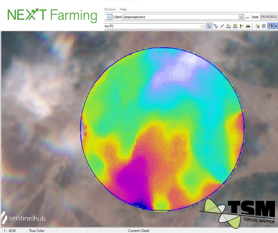 geoprospectors's tweet photo. One more:
Visual the same #TopsoilMapper data in different software products - results are identical - independent of software.
Try it yourself: #knowyoursoil and display soil zones based on #TopsoilMapper #ECmaps in your favorite farming software tool with NEXTfarming https://t.co/zgGxtloRga