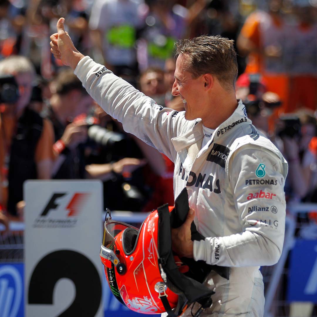 amgmotorsport's tweet photo. Happy Birthday, Michael Schumacher! 🥳

#WeLivePerformance #MercedesAMG @MercedesAMGF1 https://t.co/FHmtQ8BD21