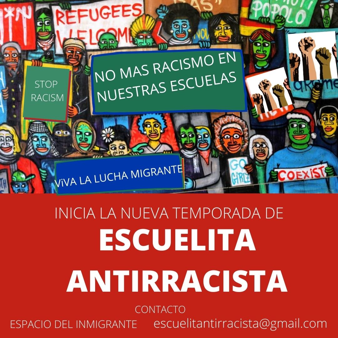 Nueva temporada de la Escuelita Antirracista! Compartir, aprender, reeducarnos, transformar, construir contra el racismo. #escuelitantiracista