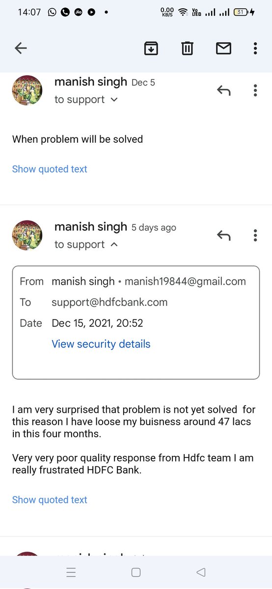 manish19844's tweet photo. @HDFCBank_Cares https://t.co/MvO1cknibc