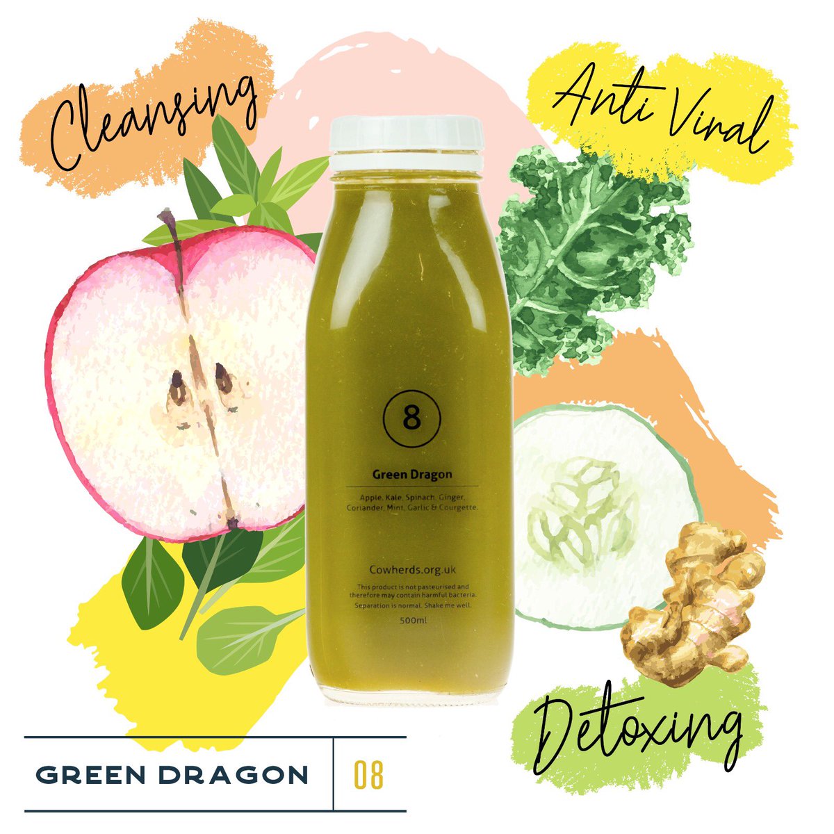 Natural elixir! 🍎🥒🥬👌

#assimilate #coldpressed #eliminate  #eatyourgreens #drinkyourgreens #raw #clean #natural #alkalise #energise #vegan #wholefoods #plantbased #plantpower #nourish #nutrition #juicecleanse #instajuice #vegansofinstagram #whatveganseat #cowherdsjuicery