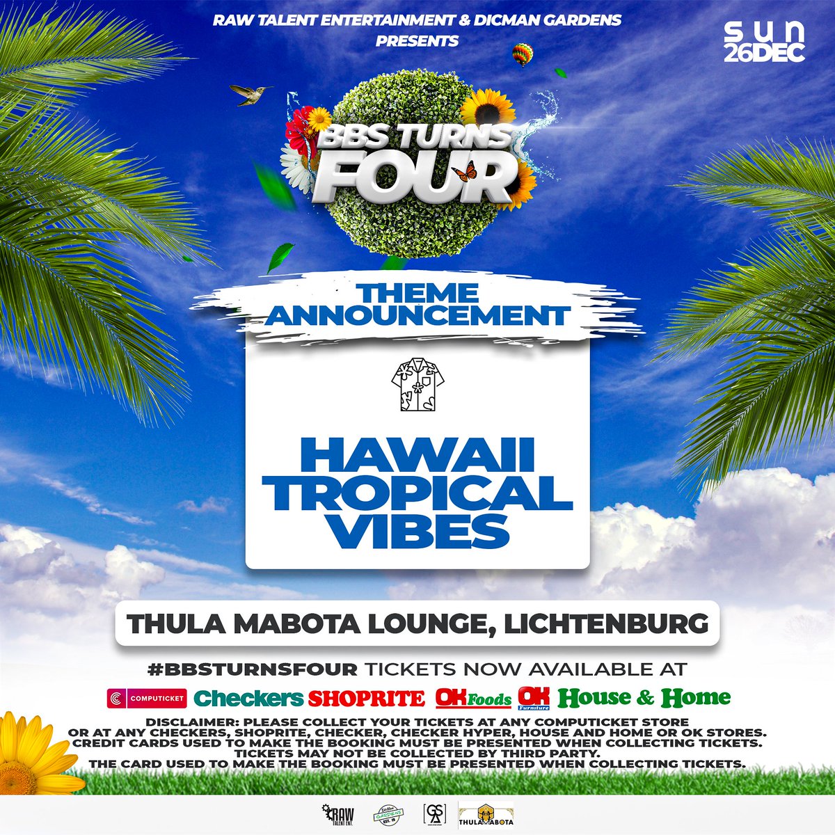 RawTalentEnter's tweet photo. The Best Event In Town Is Back with The Best Edition Of The Year!! 😎🌴

#BBSTurnsFour 🚀 https://t.co/QICaTtr8Dv