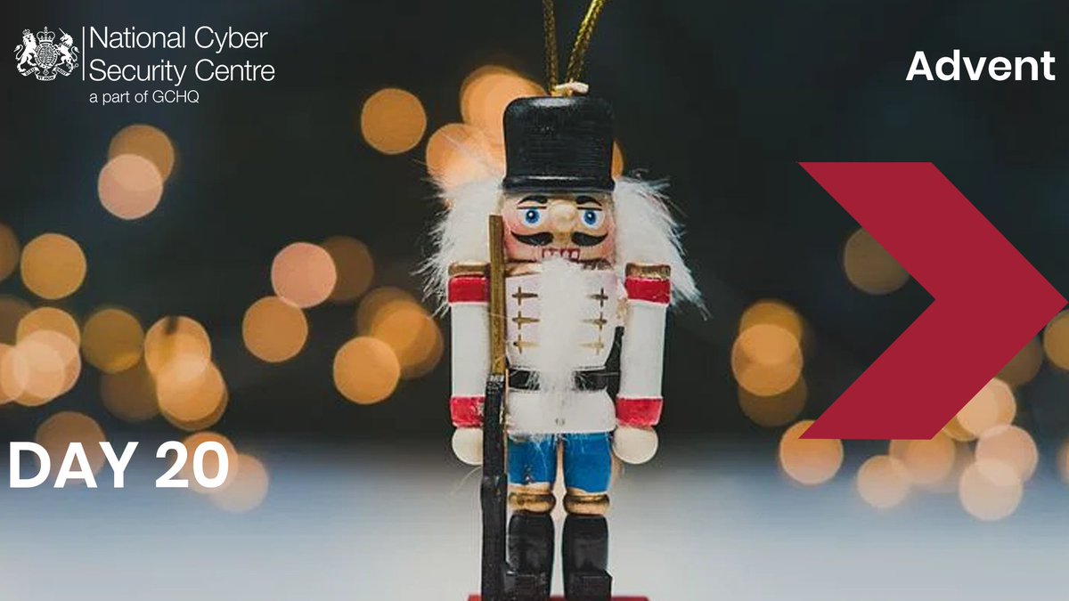 NCSC's tweet photo. Taking elfies with your new devices this Christmas?  Be sure to keep them secure...
https://t.co/uypJEh4eu9 https://t.co/GVqf6kwiRf