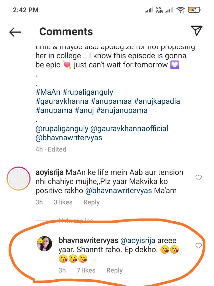 Komal_A05's tweet photo. #Anupamaa Fandom!!!! 🔊🔊🔊 ll
The writer is asking us to chill🙏✌
So just chill everyone😌💃🤭
#positiveHope https://t.co/QdMTM8FaUx