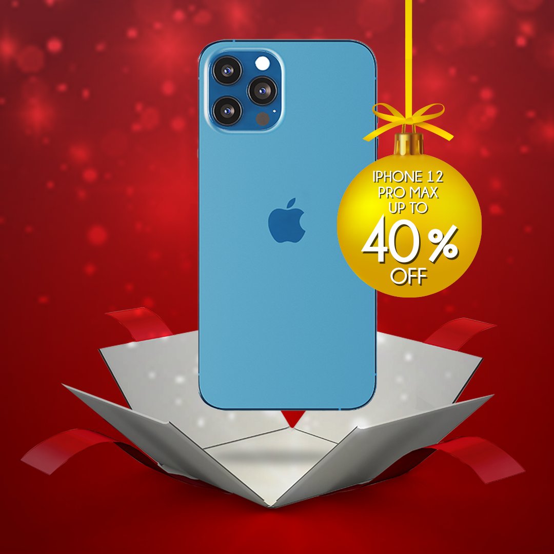 SmartCellularIE's tweet photo. #Christmas Deals
Buy certified refurbished #iPhone12ProMax &amp; get exclusive deals from #SmartCellular. 
✅ As good as New. Almost new except for the price.
https://t.co/4V0vv0MUWP
#apple #iphone #smartphones https://t.co/7xdLNbGHmf