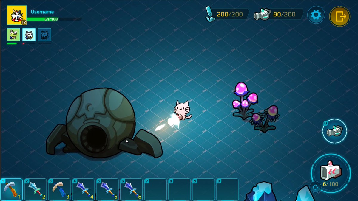 9CatSaga's tweet photo. Game Development Diary 4 ✍

Here is the UI/UX draft for the battle screen. The items shown in the bottom are just filler items for the time being.

For a description of each of the elements, check out our #sneak-peek channel on discord :)

#9Cat #NFT #NFTGaming #P2E https://t.co/LvVDMwFr2T
