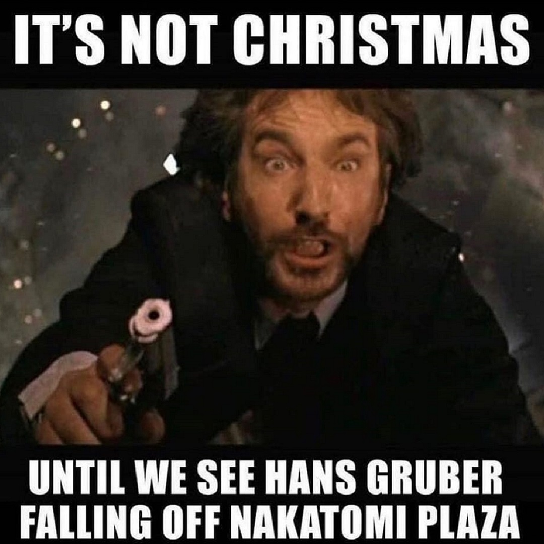 Can't beat a good Christmas meme! This one is dedicated to the newest member of the fenti family, Simon Waller! We debated if Die Hard can really be classed as a Christmas film... the verdict was a majority in favour of, YES!

#DieHard #Christmas #Sheffield #SheffieldisSuper