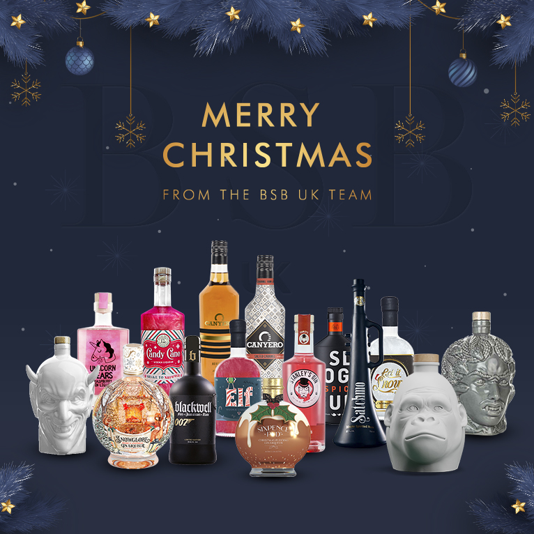 BSB are leading the way with some of the funkiest bottles ever seen 🤩  
🛒 Check out barcelonaspiritbrands.com if you want to buy someone a real treat for Christmas this year! 🎁
#BSB #bsbUK #barcelonaspiritbrands #spirit #drinking #rum #gin #vodka
