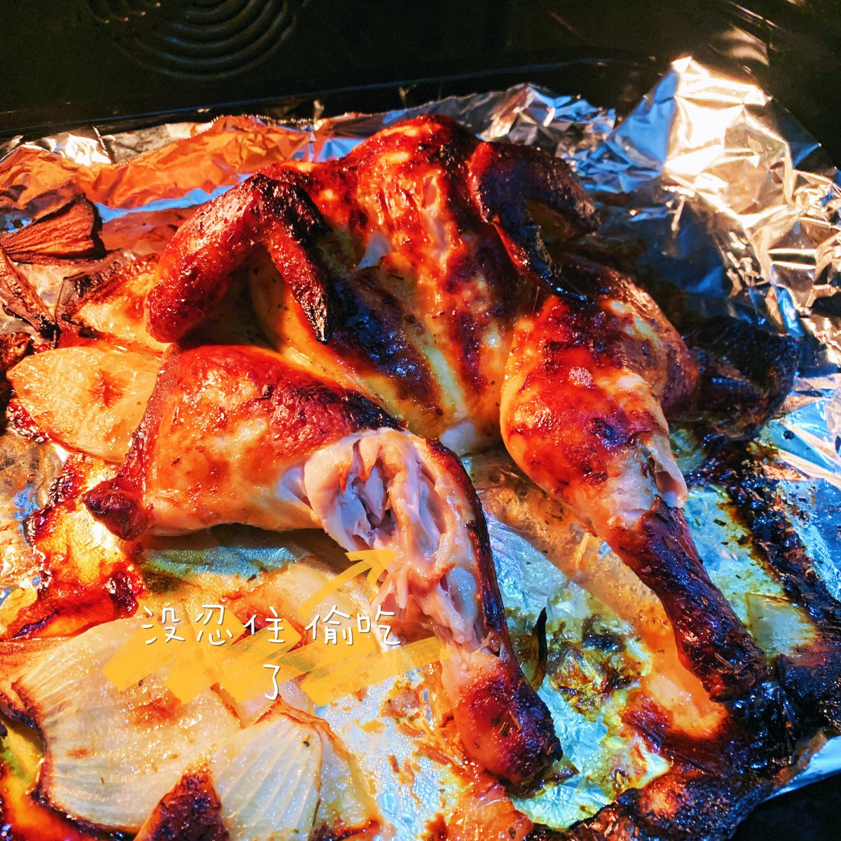 今天投食比较早 主要是健完身真的饿了