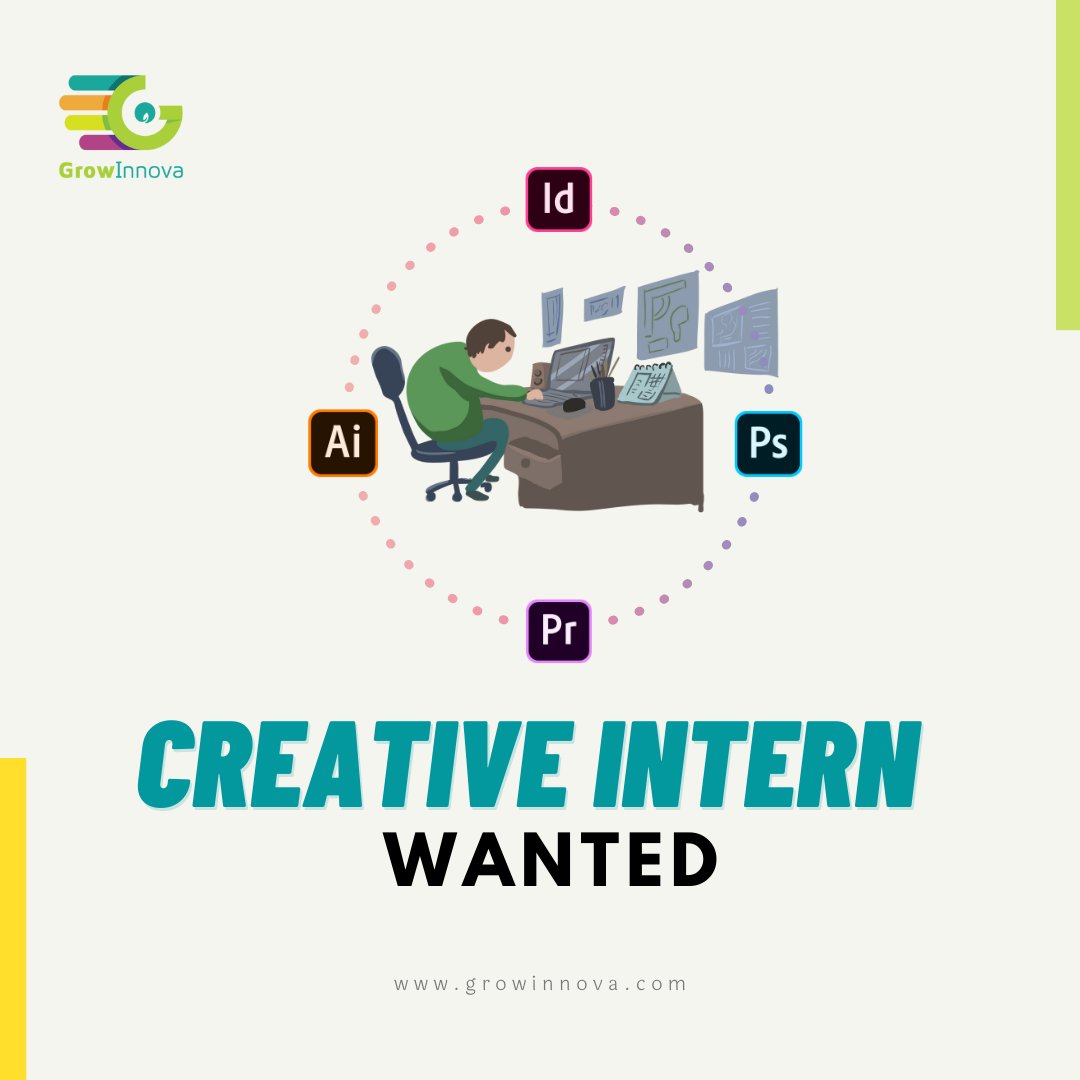 GrowInnova's tweet photo. Would you like to be our next '#CreativeIntern'?
We are looking for 1-2 creative interns who can contribute to our creative team and also assist in developing #knowledgemanagement and #communication materials.
Please fill this form.
https://t.co/Jsi5NdSRql https://t.co/0tgbqtOSbp