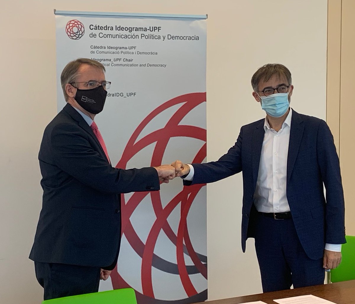 antonigr's tweet photo. El 17.12. renovamos nuestro compromiso con el impulso de la @CatedraIDG_UPF, firmando un convenio por tres años más entre nuestra consultora @ideograma y @UPFBarcelona.
Gracias por la confianza @oriolamat #RectorUPF y por el trabajo @cpontsorribes y todo el equipo de la Cátedra. https://t.co/dL2twK1tqJ