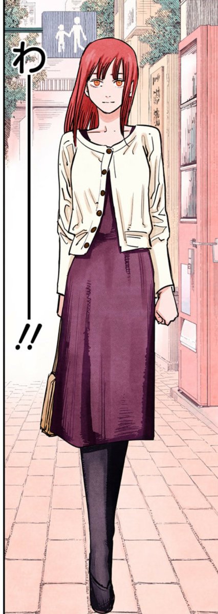 manarock69's tweet photo. Makima in casual clothes of full color version.

#chainsawman https://t.co/z6xYQ9rtut