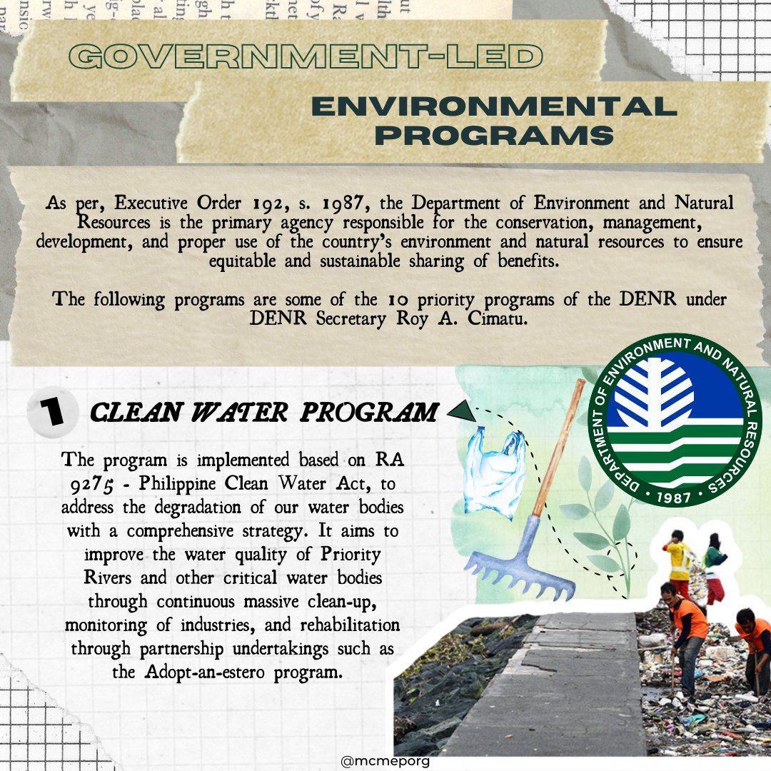mcmeporg's tweet photo. The success of our featured cities in environmental action is only made possible with the combined efforts of both common folk and the government. https://t.co/9uKyhX7rnE