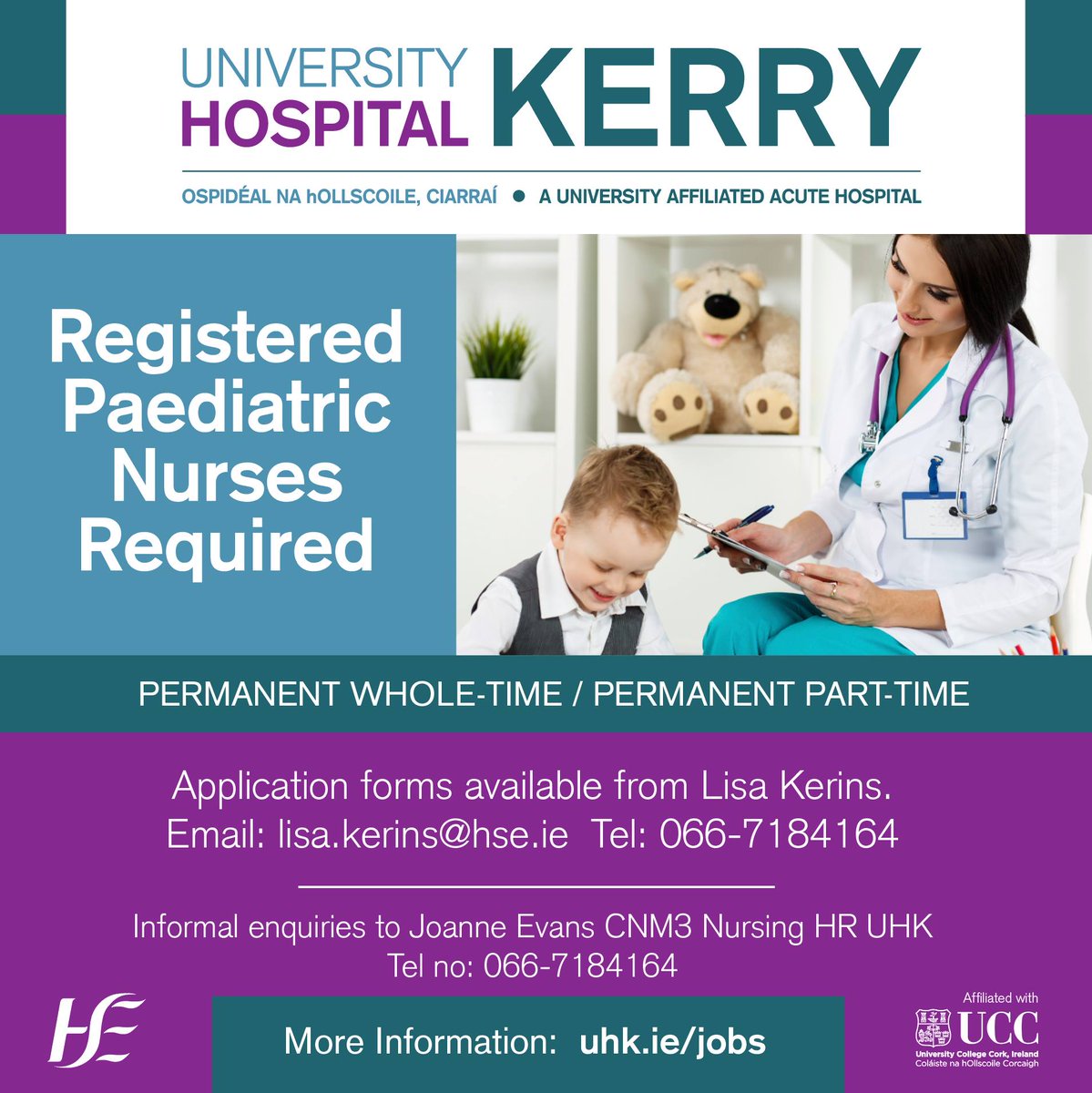 hospital_kerry's tweet photo. We have a number of incredible Nursing Opportunities Open in UHK. Visit https://t.co/o0wHyvh0dK for more information
#HomeForChristmas #WorkInUHK #LiveInKerry https://t.co/1mkpGFK3E6