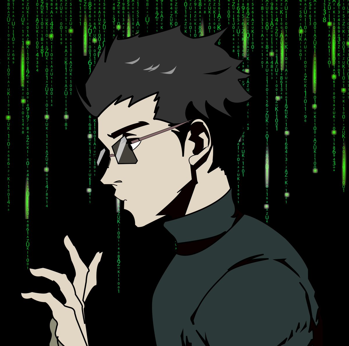 F0888999's tweet photo. Spent 2 months learning Illustrator from @jijietato and this is the art I put in the most effort!
What is real? What is fake? All I know @AzukiZen is REAL

Dedicating this to @TheMatrixMovie @ZZZAGABOND @BeboopAzuki @locationtba 

*Check the background https://t.co/Lzr28zWWrP