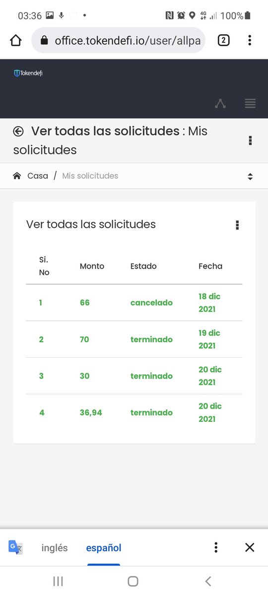 BulnesFey's tweet photo. @tokendefi 3 retiros pude hacer por a hora !!! Ojalá sigan a si https://t.co/7EPpvutkQy