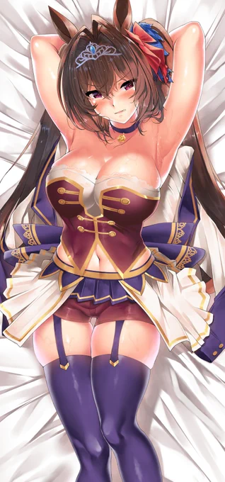 【定期ツイート】冬コミに向けて全年齢向けダイワスカーレットの抱き枕カバー販売いたします
JK抱き枕カバーも在庫少し残ってますのでそちらもよろしくお願いします
ご予約はこちら→https://t.co/zQti10gicL 