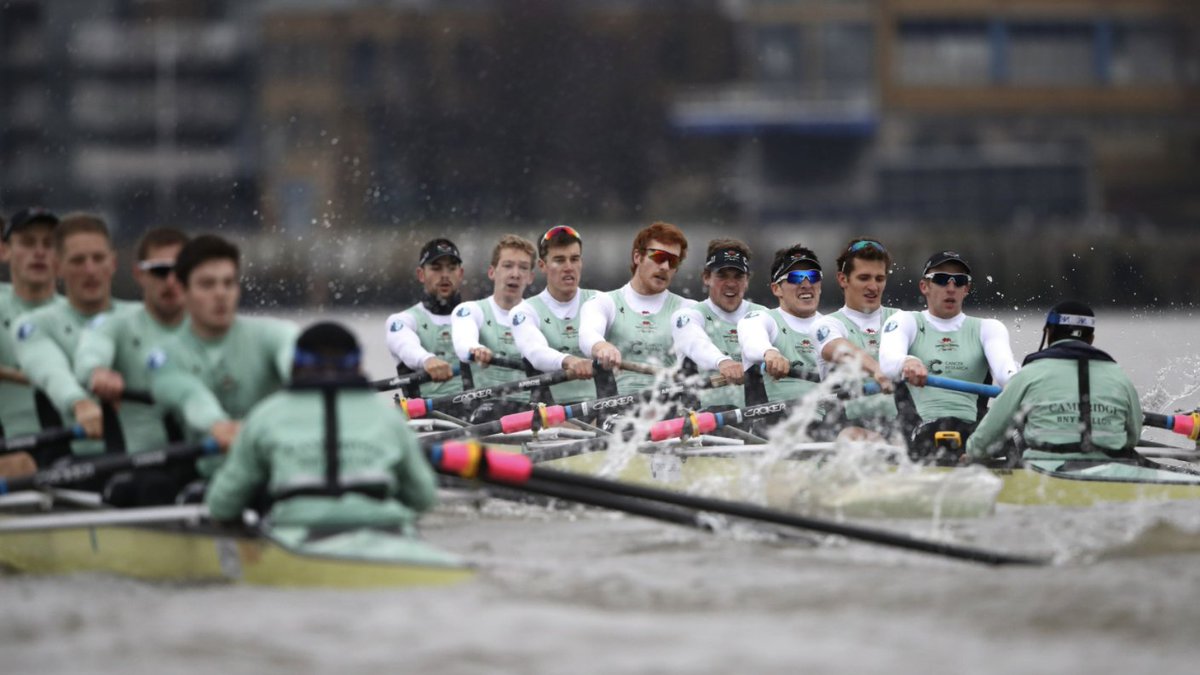 theboatrace's tweet photo. It's race day for the @CUBCsquad men’s crew, competing in today’s #TrialVIIIs on the Championship Course in London #putney to #mortlake
Here’s a reminder of timings and how to watch
📺 Watch from 12:45  🔗 https://t.co/N50hpFg5zl
🚣‍♂️ Race Starts 13:35 https://t.co/PbLlSuSk9z