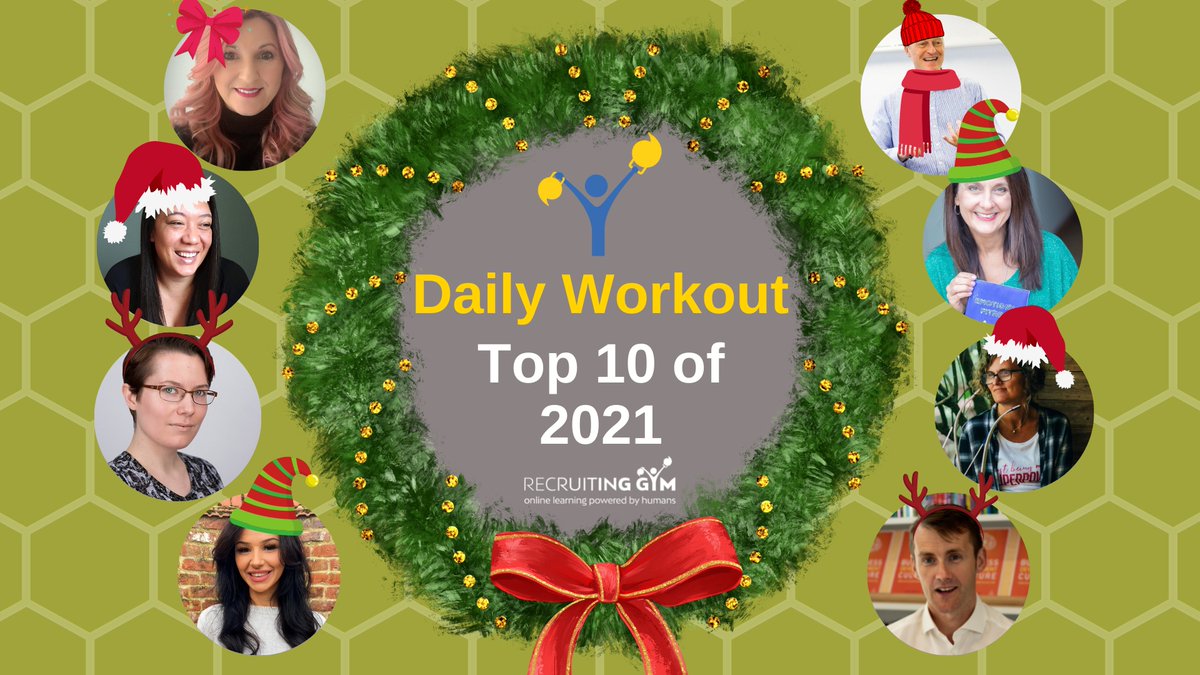 RecruitingGym's tweet photo. Come along at 9 am and join us on the Daily Workout as we move into the end of the year with our top viewed sessions of 2021 - today's webinar was all about running a temp desk with Angela Cripps and Clare Davis!

https://t.co/jxhnceYjXv 

#recruitment https://t.co/ctHgec2hTN
