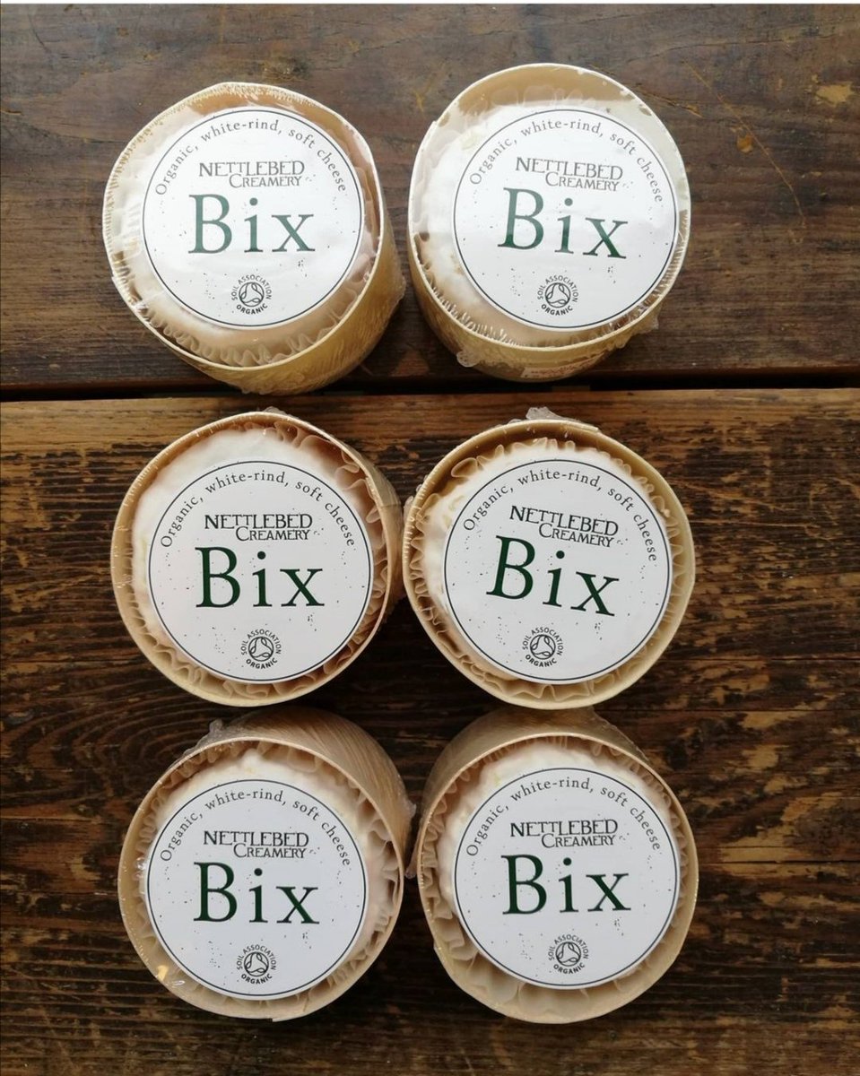 2northparade's tweet photo. Nettlebed Creamery Bix Cheese is a delicious triple cream, mould-ripened soft cheese produced with organic pasteurised cows milk. https://t.co/1YWaNh7YRI