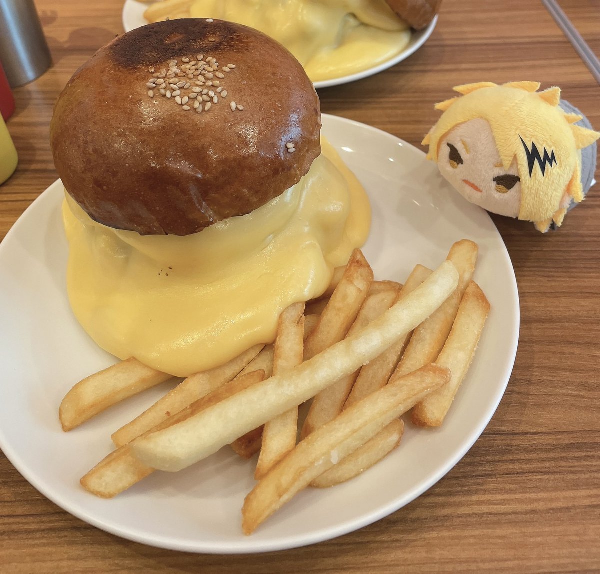でんぴの好物食べてきました！美味しい！かわいい！