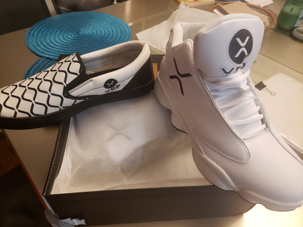 Proud owner of some new sneakers. Cant wait to walk the board walk .