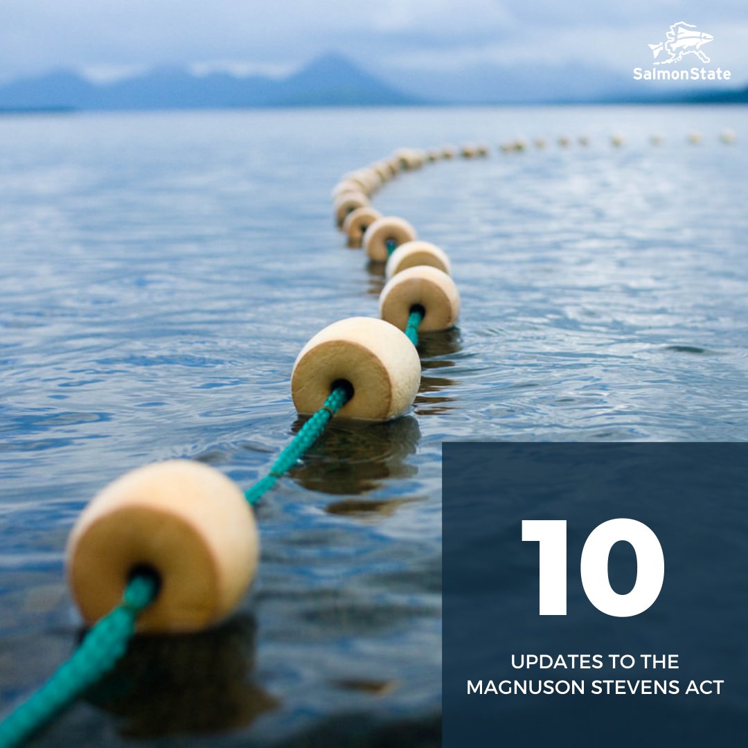 SalmonStateAK's tweet photo. 1️⃣0️⃣: Representatives Jared Huffman and Ed Case introduced the Sustaining America’s Fisheries for the Future Act — updates to the Magnuson Stevens Fishery Conservation and Management Act, which governs fisheries in federal waters. #SalmonState #TopTen https://t.co/ZRRm1GyisD