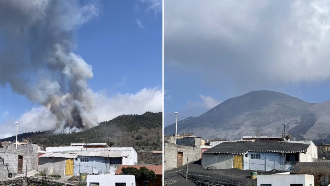 MonicaCarrillo's tweet photo. Tres meses. 
#LaPalma https://t.co/mJoFS8Mzw2