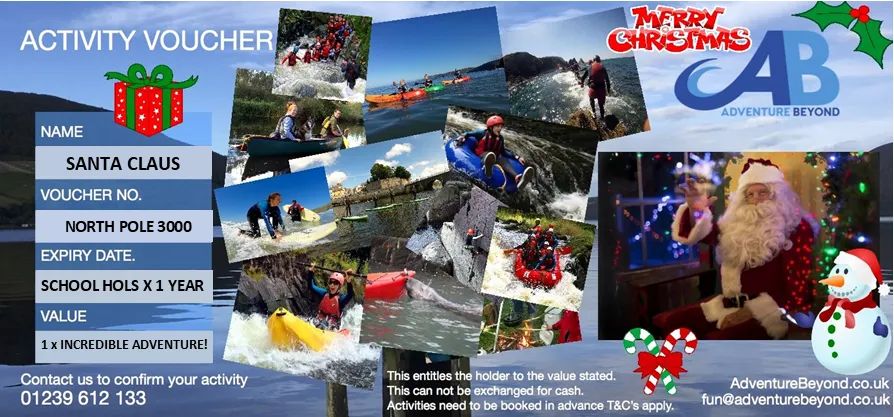 adventure_wales's tweet photo. Stuck for a Christmas present? Why not make it an #AdventureBeyond #outdooractivities #giftvoucher?! Valid during the #schoolholidays there's something for everyone from your newborn to your gran!
See our website for more info & how to buy!
#Christmas #christmasgifts #adventure https://t.co/nKEAmTuMST