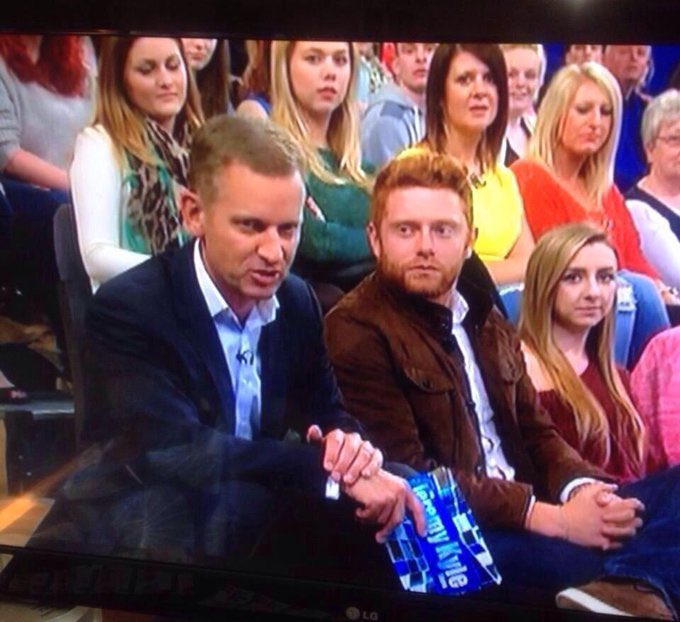 crickshouts's tweet image. Here’s a throwback for you… A young @jbairstow21 at Jeremy Kyle in 2014! 🤣