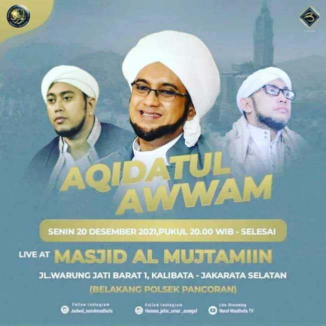 Majelis Malam Selasa, di Masjid Al Mujtami'in Jakarta Selatan