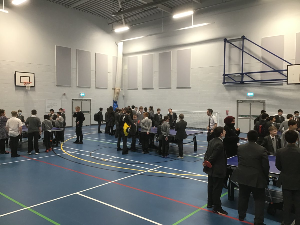 Last week saw the annual staff vs students 'Tinsel Table Tennis' event. A fantastic turn out from both staff and students as well as some exceptional Table Tennis skills on show!! The WINNERS were......The Students (apparently) 😆Well played everyone!!! <a href="/LaurusCheadleHu/">Laurus Cheadle Hulme</a>