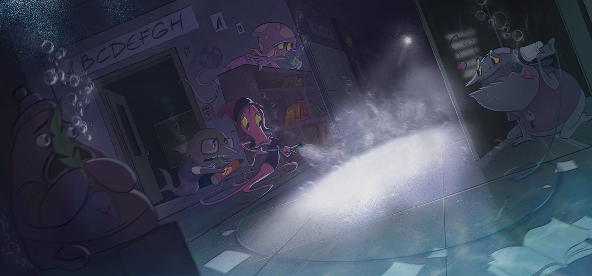 OlegCondrea's tweet photo. When you have the right motivation but wrong methods.
#conceptart #characterdesign #illustration #layoutdrawing #lighting #2danimation #cartoons https://t.co/wuAOU8O26s